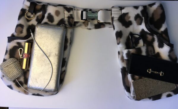 Snöleopard ullig Pockelino bältesväska - Bild 4