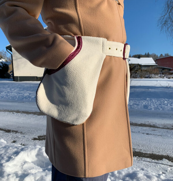 Vit Pockelino bältesväska - Bild 7