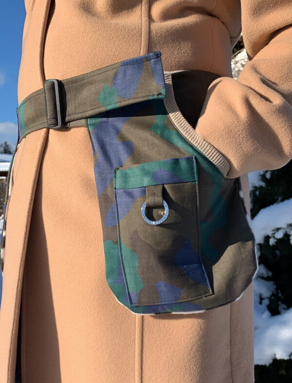 Camouflage Pockelino bältesväska - Bild 7