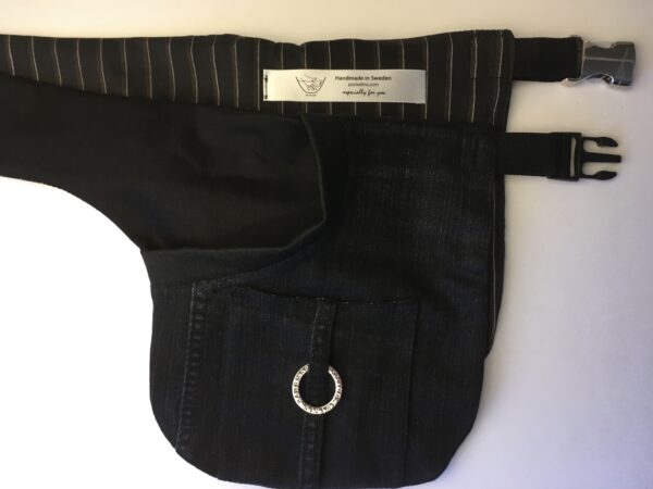 Svart Jeans-Pockelino bältesväska - Bild 3