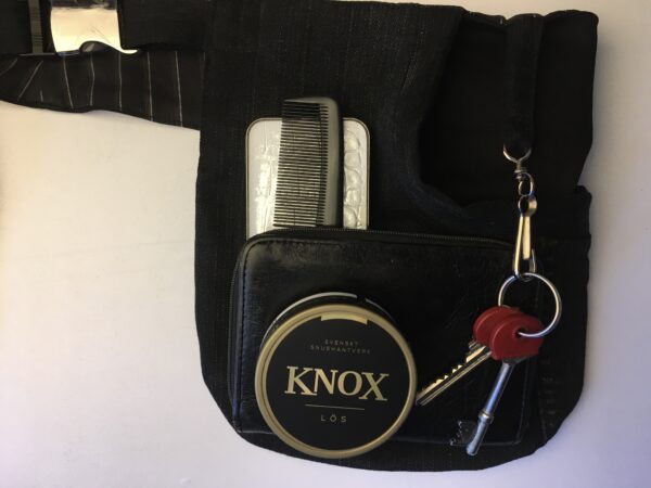Svart Jeans-Pockelino bältesväska - Bild 4