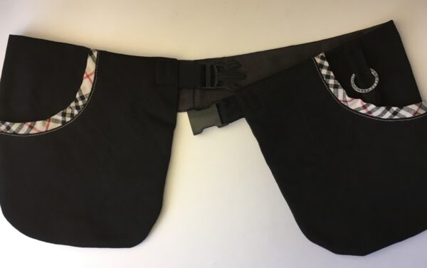 Svart jeans-Pockelino bältesväska - Bild 3