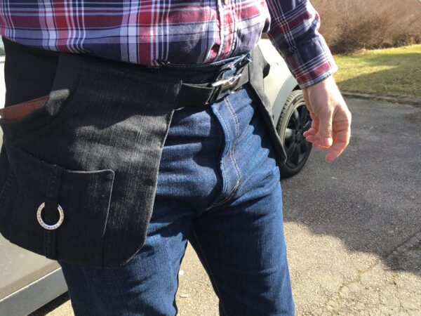 Svart Jeans-Pockelino bältesväska - Bild 6